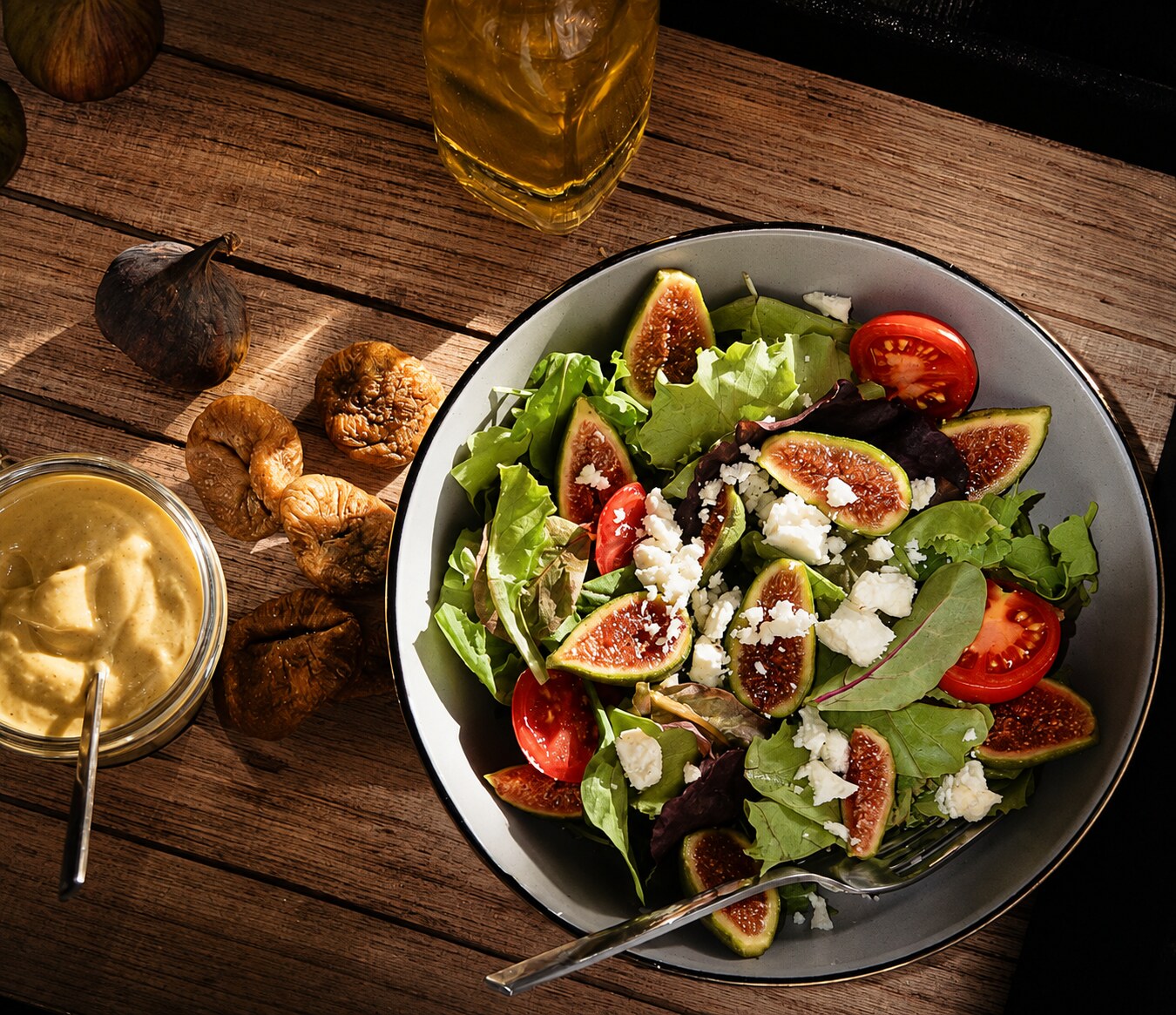 Feigensalat als Beispiel für Rezeptentwicklung und Produktcontent